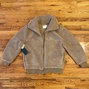 Aritzia Wildred Free, The Teddy Jacket in Sanders, M